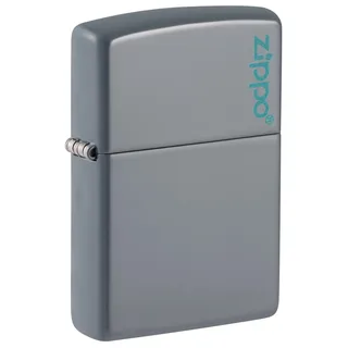 Zippo Sturmfeuerzeug Flat Grey, Color Image,