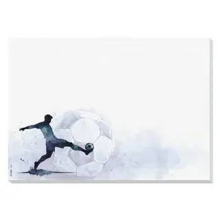 Sigel Schreibtischunterlage Goal Zone hellblau Papier 42,0 x 29,7 cm, 30,0 Blatt