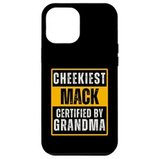 Hülle für iPhone 15 Plus Cheekiest Mack Certified by Grandma Family Funny