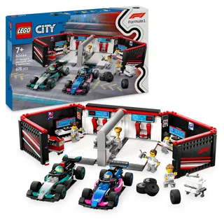 LEGO City F1 Garage 60444