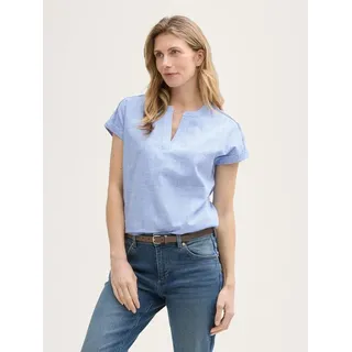Tom Tailor 1046189 Kurzarm-bluse - Dreamy Blue, 36