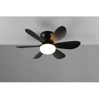 Trio LUND 53 cm Deckenventilator Schwarz