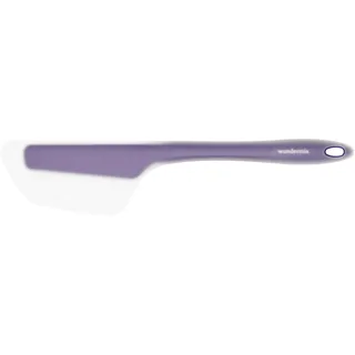Wundermix - FlexiSpatel® Flexibler Silikon-Spatel (34cm) • Spachtel ideal für deine Küchenmaschine • Zum Entleeren des Mixtopfs • Farbe: Lila