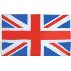 FLAGGE VEREINIGTES KÖNIGREICH 150x90cm - BRITISCHE FAHNE 90 x 150 cm - flaggen AZ FLAG Top Qualität