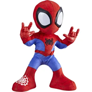 Hasbro Marvel Spidey und Seine Super-Freunde Tanz- & Krabbelspaß Spidey, interaktives Plüschspielzeug - Englische Version