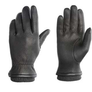 Pearlwood SOHO Lederhandschuhe Schwarz 8,5