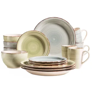 Mäser Lumaca Kombiservice 16-tlg. blau/grün