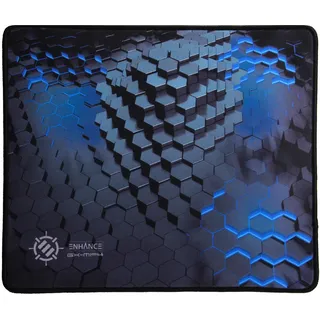 ENHANCE Große Gaming Mousepad XL Erweiterte Mausmatte, Anti-Fray Stitching, rutschfeste Gummibasis, hohe Präzision Tracking Professional Esports Mousepad - 3D Hex Design