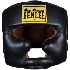 Bild von BENLEE Kopfschutz aus Leder Full FACE Protection Black L/XL