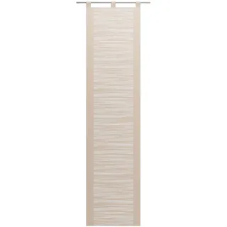 Schiebegardine NEUTEX FOR YOU "Padova" Gr. 1, beige (natur, beige), B:57cm H:145cm, Scherli, Polyester, Gardinen, Schiebegardine, inkl. Beschwerungsstange, Halbtransparent, Fransen-Effekt, modern, Topseller