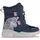 BRINKA TEX K Halblange Stiefel Navy/Pink 26