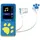 MP4-Player Xemio-560 MP4-Player 8GB Speicher LCD-Bildschirm blau