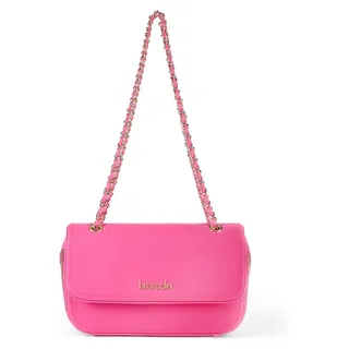 Braccialini Rosélia Umhängetasche aus echtem Leder in Blau und Esprit UNICA 28x18x7.5 cm B17795-CELESTE - Fuchsia