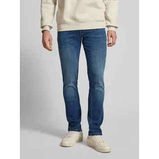 Tommy Hilfiger Slim Fit jeans mit Label-Stitching, Jeansblau, 32/36