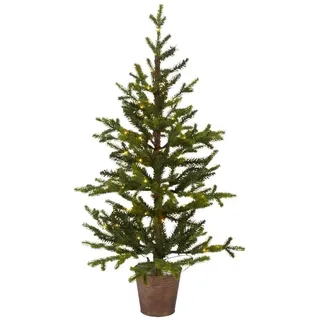 Mini Weihnachtsbaum Künstlich Queensland Mikro LED 45CM