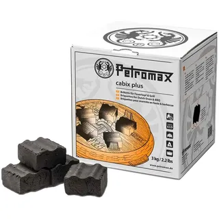 Petromax Cabix Plus Briketts Feuertopf und Grill 3kg Durch Oven Kohle