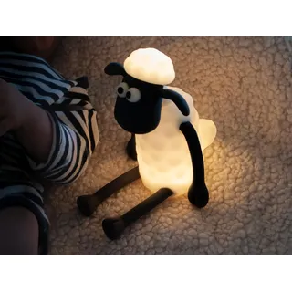MegaLight LED Shaun das Schaf Nachtlicht RGB USB-Anschluss - Schwarz