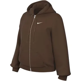 Nike Damen Kapuzenjacke Studio Fleece Medium Weight Hoodie IM8504-259 XL - Cacao Wow/Sail - XL