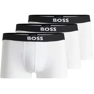 Boss Trunk Boxershorts Weiß M 3er Pack