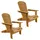 Liegestuhl 69 x 85 x 96 cm beige/braun 2 St.