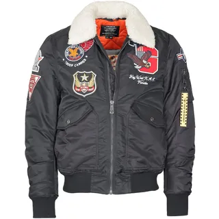 TOP GUN Bomberjacke »Bomberjacke TG23002«, schwarz