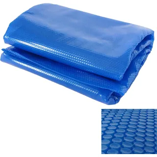Pool-Abdeckung Wärmeplane Abdeckplane Solarplane Solarabdeckung, Stärke: 200 μm rechteckig 3x2m blau - Blau