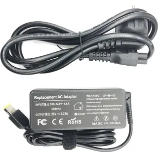 65W Adapter Netzteil Ladegegät kompatibel für Lenovo ThinkPad N22
