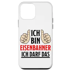 Hülle für iPhone 12 mini Eisenbahner Zugführer Schaffner Lokführer Spruch Eisenbahner