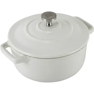 Carl Schmidt Sohn Fleischtopf »Xanten« Gusseisen, weiß