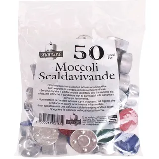 Briancasa Duftkerzen Rechaud Bunte Oslo 50 Stück