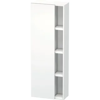 Duravit DuraStyle Hochschrank 1238, 1 Drehtür, Anschlag links, Höhe: 1400mm, Tiefe: 240mm, DS1238L1818, Farbe: Weiß Matt / Weiß Matt