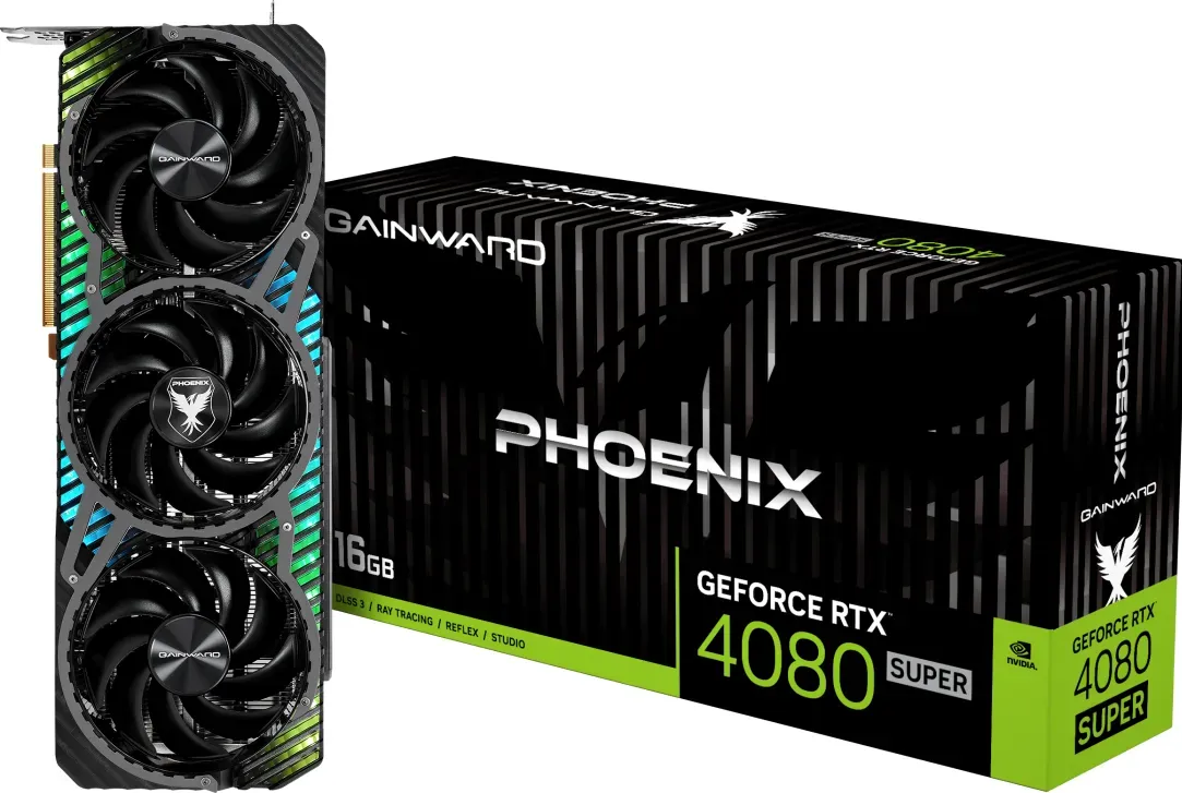 Bild von GeForce RTX 4080 SUPER Phoenix, 16GB GDDR6X, HDMI, 3x DP (4229 / NED408S019T2-1032X)