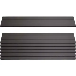 MCW 7er Set Latten Für WPC-Sichtschutz Savoie Bretter Windschutz Ca. 1qm - 90cm Anthrazit