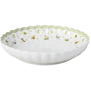 Villeroy & Boch - Easter Delight Pastaschale grün, Pastateller, Essgeschirr Ostern, Essteller, Tiefer Teller, Bowl, Oster Geschirr, Premium Porzellan