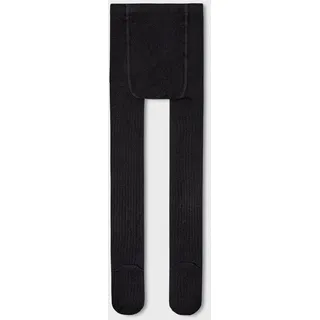 Strickstrumpfhose NAME IT, Jungen, Gr. 74 (80), schwarz, Obermaterial: 55% Viskose, 27% Polyamid, 16% metallisierte Fasern, 2% Elasthan, uni, Strumpfhosen Strickstrumpfhose