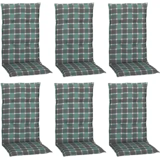 Beo Sitzauflage Hochlehner Büsum 6er-Set Türkis