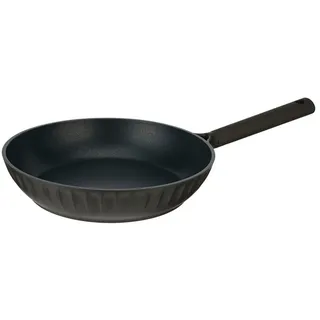 Bratpfanne RESTO KITCHENWARE "Ascella, antihaftbeschichtet und spülmaschinenfest", dunkelbraun, H:6cm L:49,5cm Ø:28cm, Pfannen, Bratpfanne, Induktion, für alle Herdarten geeignet