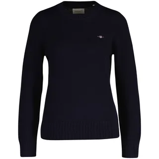 GANT Rundhalspullover Blau XXL