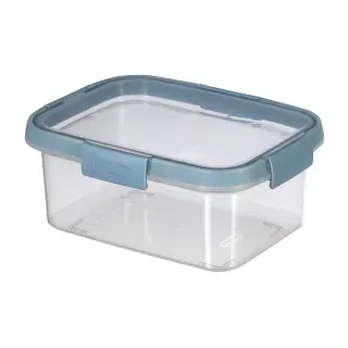 CURVER SMART FRESH ECO Frischhaltedose, transparent, Frischhaltebox aus 100% recyceltem Polypropylen, für umweltfreundliche Lagerung, Volumen: 1,2 Liter
