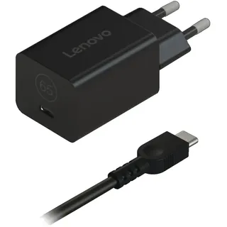 Lenovo GaN Nano 65W | USB-C Netzadapter für PC-Notebook | EU Stecker