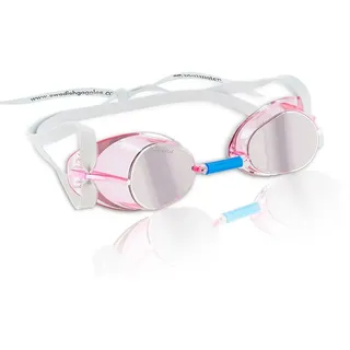 Malmsten Swedish Jewel Schwimmbrille Mit Spiegelglas - Pink - One Size