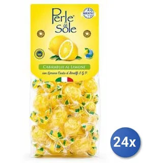 24er Multipack Perle di Sole Zitronen-Karamellen aus Amalfi, 200 g