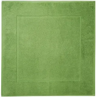 Badematte FRAMSOHN FROTTIER "Uni Basic Hotelmatte" Gr. 3, grün (moss grün), H:11mm, Baumwolle, Badematten, Badematte, große Farbpalette, Hergestellt in Österreich, Badezimmerteppich