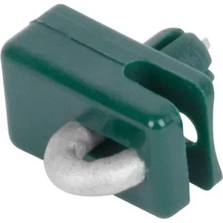 Halterung Strend Pro METALTEC 2, Führungs-, für Spanndraht, mit Nagel, grün, Pack. 10 Stk.