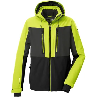KILLTEC Herren Skijacke/Funktionsjacke mit abzipbarer Kapuze und Schneefang KSW 48 MN SKI JCKT, fruehlingsgruen, S