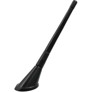 sourcing map Dekorative Dummy Autoantenne Selbstklebend 1 Stück Für Auto | Ovale Basis, Gewindestangen, Universell Passend, Nur Dekoration, Keine Empfangsfunktion, Vor Installation Reinigen