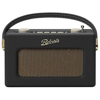 Wiederbelebung Uno BT Retro DAB/DAB Fm Radio mit Bluetooth,Schwarz - REV-UNOBTBK