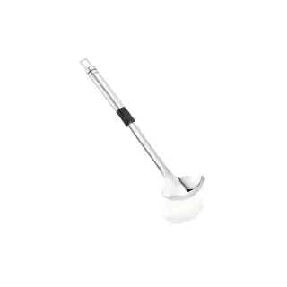Leifheit Schöpflöffel 33 cm ProLine-Serie, Suppenkelle aus rostfreiem Edelstahl,