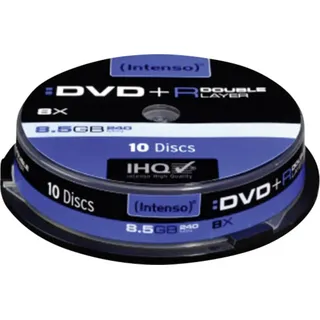 Intenso DVD+R 8,5GB 8x 10er Spindel