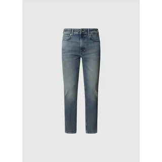 Pepe Jeans Tapered Fit Jeans aus Baumwoll-Mix Modell 'STANLEY', Jeansblau, 36/32